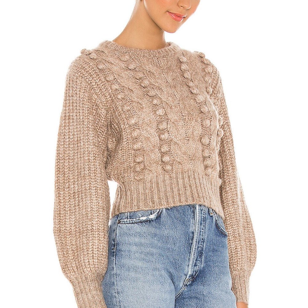 ASTR The Label Tine Pom Pom Sweater